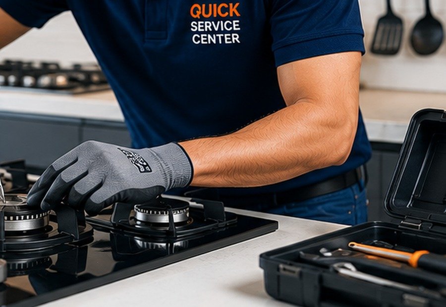 Cooking range repair