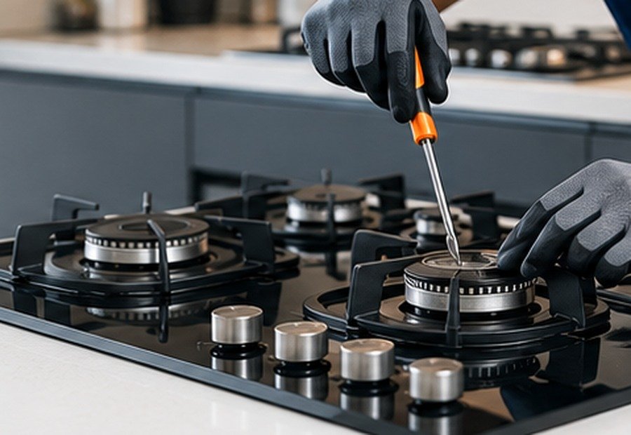 Gas stove repair